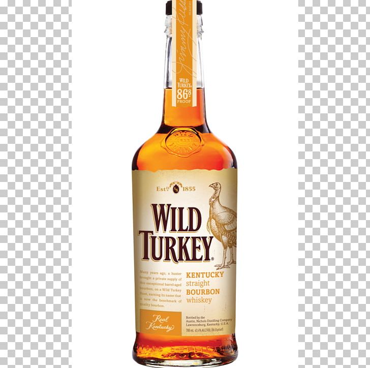 Wild Turkey Bourbon Whiskey Rye Whiskey Distilled Beverage PNG, Clipart, Alcohol By Volume, Alcoholic Beverage, Alcoholic Drink, Alcohol Proof, Basil Haydens Free PNG Download