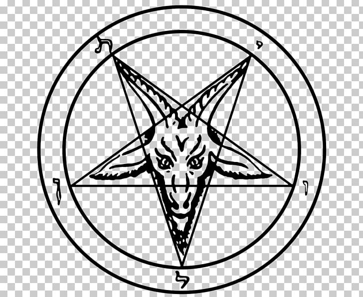Church Of Satan Sigil Of Baphomet Satanism PNG, Clipart, Amulet, Anton Lavey, Baphomet, Black, Black And White Free PNG Download