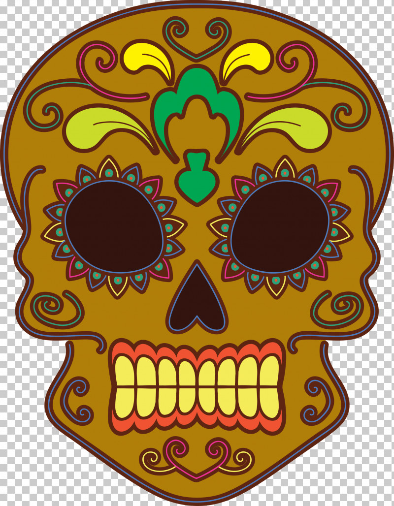 Calavera Day Of The Dead Día De Muertos PNG, Clipart, Calavera, D%c3 ...