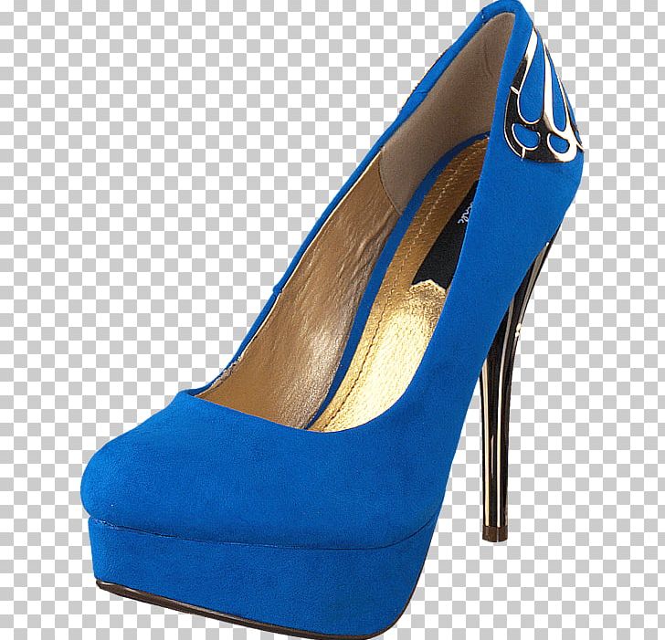 Blue Slipper High-heeled Shoe Wedge PNG, Clipart, Azure, Basic Pump, Beige, Blink, Blink Blink Free PNG Download
