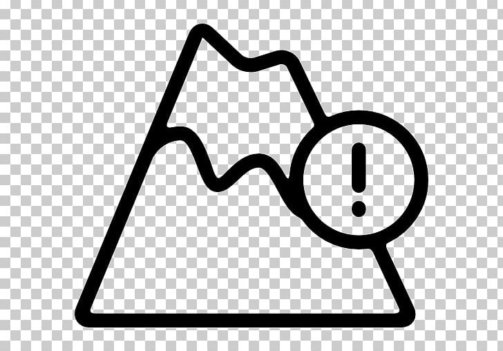 Volcano Computer Icons Lava PNG, Clipart, Angle, Area, Black, Black And White, Computer Icons Free PNG Download
