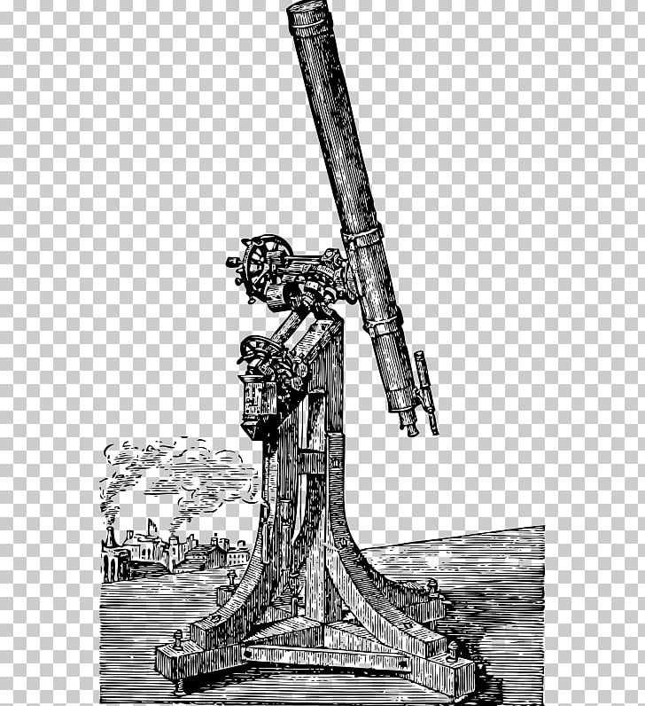 Galileo National Telescope PNG, Clipart, Art, Astronomy, Black And White, Clip Art, Cold Weapon Free PNG Download