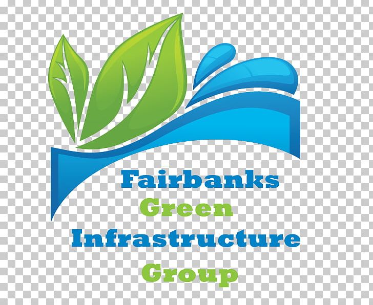 Logo Green Infrastructure Brand Trademark PNG, Clipart, Area, Blue, Bluegreen, Brand, Fairbanks Free PNG Download