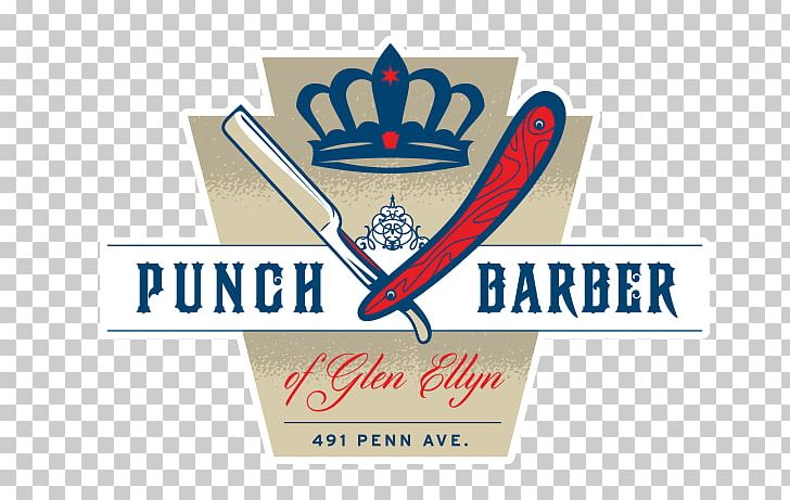 Punch Barber Shop Logo Brand PNG, Clipart, Barber, Barber Shop, Brand, Glen Ellyn, Illinois Free PNG Download