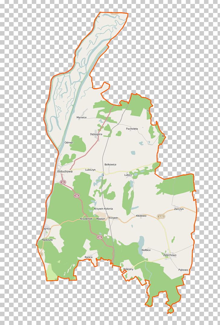 Widuchowa PNG, Clipart, Area, Ecoregion, Map, Municipality, Village Free PNG Download