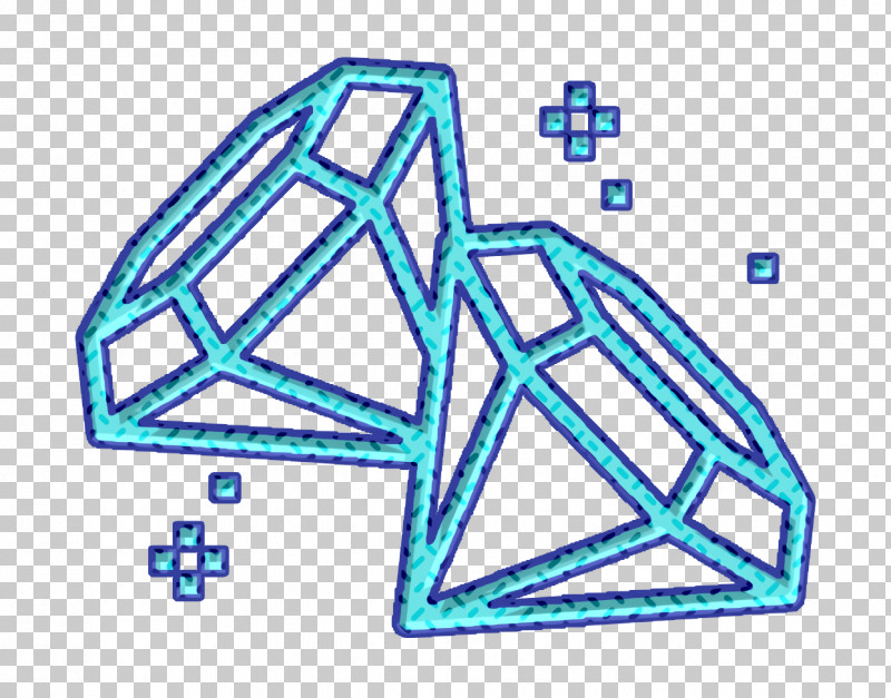 Diamond Icon Game Elements Icon PNG, Clipart, Blue, Diamond Icon, Electric Blue, Game Elements Icon, Line Free PNG Download