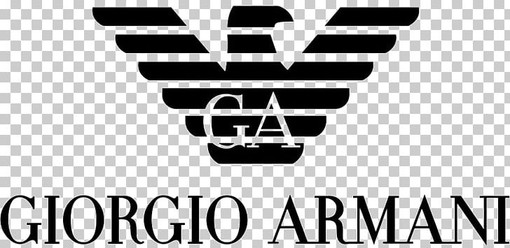 Giorgio Armani Brand Symbol Logo White Design Clothes Fashion Vector  Illustration With Black Background 23585879 Vector Art at Vecteezy