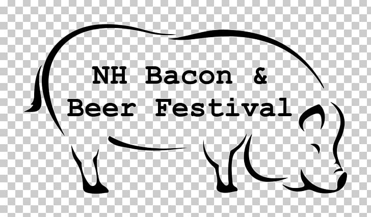 Beer Bacon Ham Nashua Domestic Pig PNG, Clipart, Bacon, Beer, Beer Festival, Black, Black And White Free PNG Download