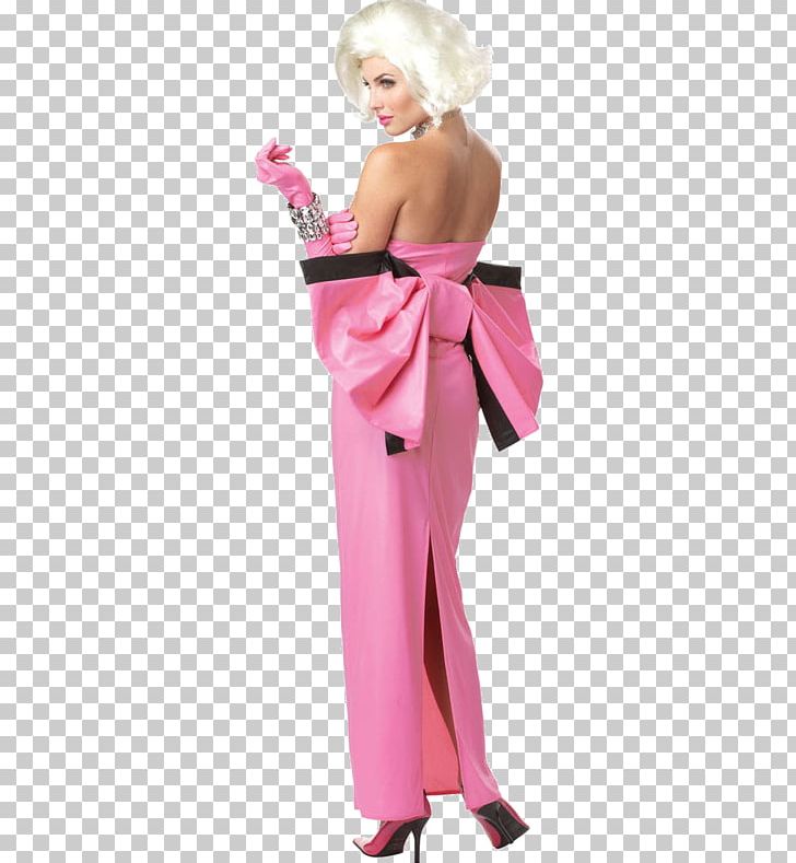 Costume Marilyn Monroe's Pink Dress Diamonds Are A Girl's Best Friend PNG, Clipart,  Free PNG Download