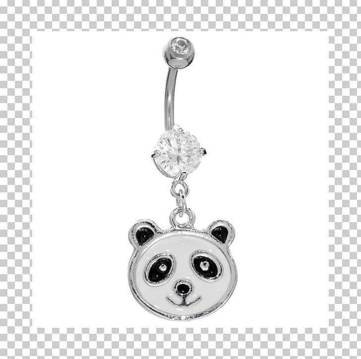 Earring Giant Panda Navel Piercing Body Piercing PNG, Clipart, Animal, Animals, Bear, Body Jewellery, Body Jewelry Free PNG Download