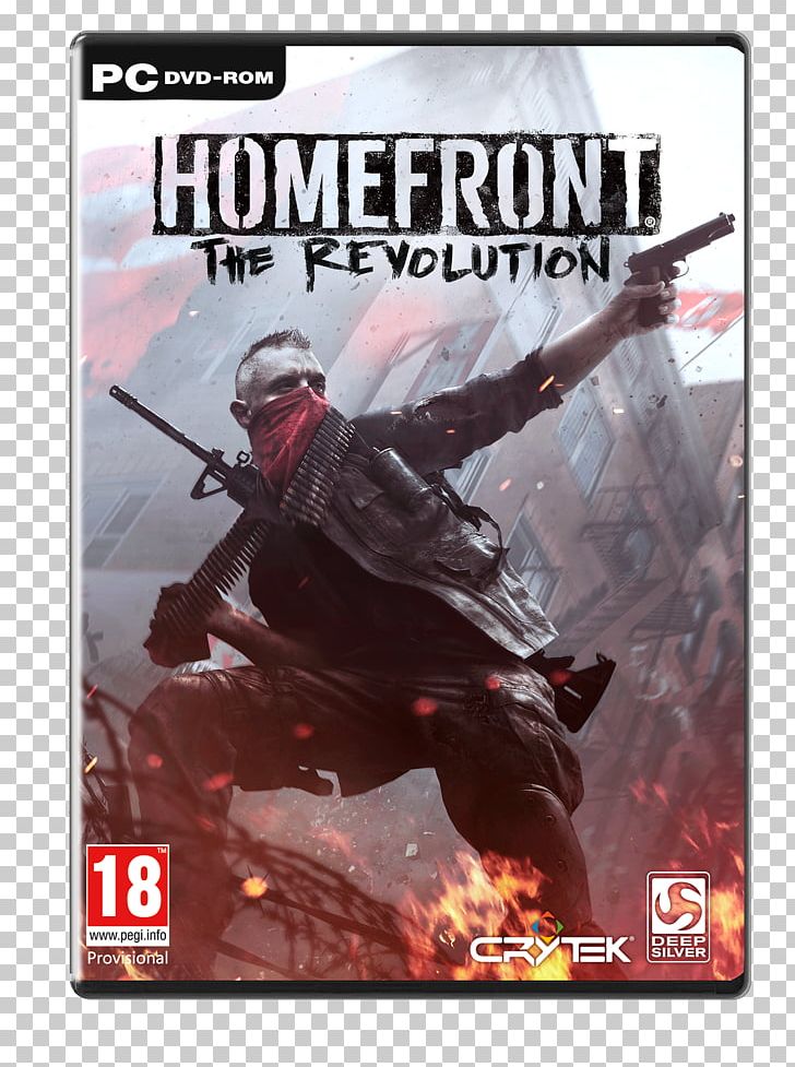 Homefront: The Revolution Video Game PlayStation 4 Xbox One PNG, Clipart, Cooperative Gameplay, Deep Silver, Deep Silver Dambuster Studios, Film, Firstperson Shooter Free PNG Download
