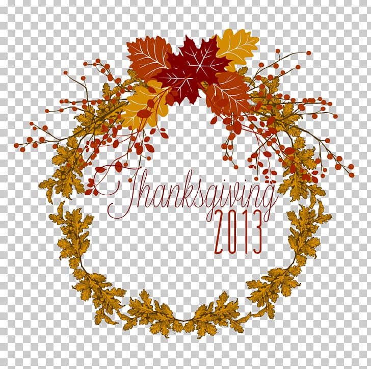 Paper Autumn Thanksgiving Party PNG, Clipart, Art, Autumn, Autumn Leaf Color, Autumn Wreath, Branch Free PNG Download