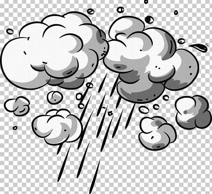 Rain Cartoon PNG, Clipart, Art, Black And White, Blue Sky And White Clouds, Cartoon Cloud, Circle Free PNG Download
