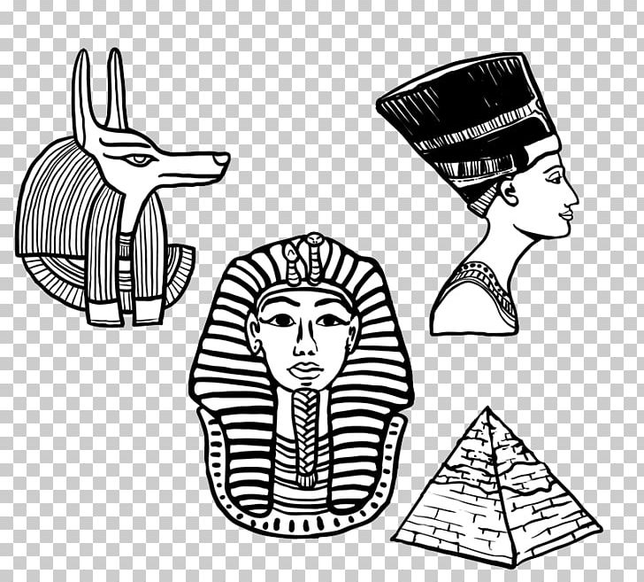 Great Sphinx Of Giza Egyptian Pyramids Ancient Egypt PNG, Clipart, Black, Cartoon, Clothing, Communication, Design Element Free PNG Download