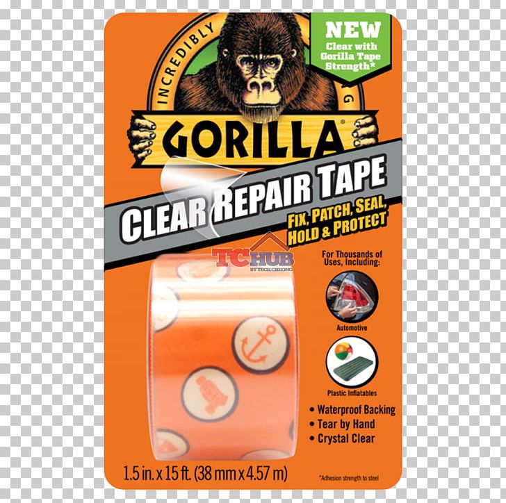 Adhesive Tape Gorilla Glue Gorilla Tape PNG, Clipart, Adhesive, Adhesive Tape, Brand, Coating, Diy Store Free PNG Download