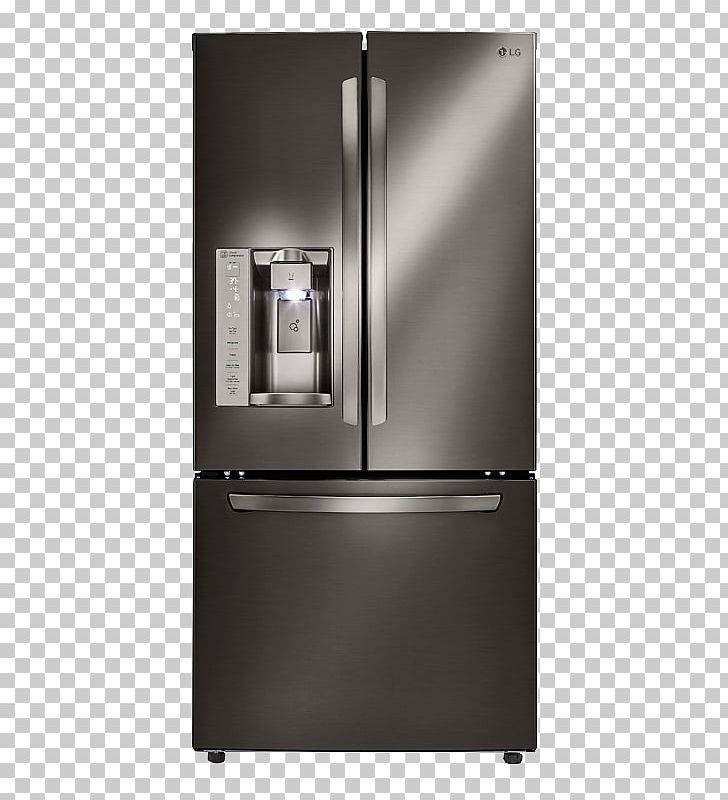 LFXS24623D LG 33" 24.2 Cu. Ft. French Door Refrigerator LG LFXS24623 Cubic Foot Frigidaire Gallery FGHB2866P PNG, Clipart, Cubic Foot, Door, Drawer, Electronics, Freezers Free PNG Download