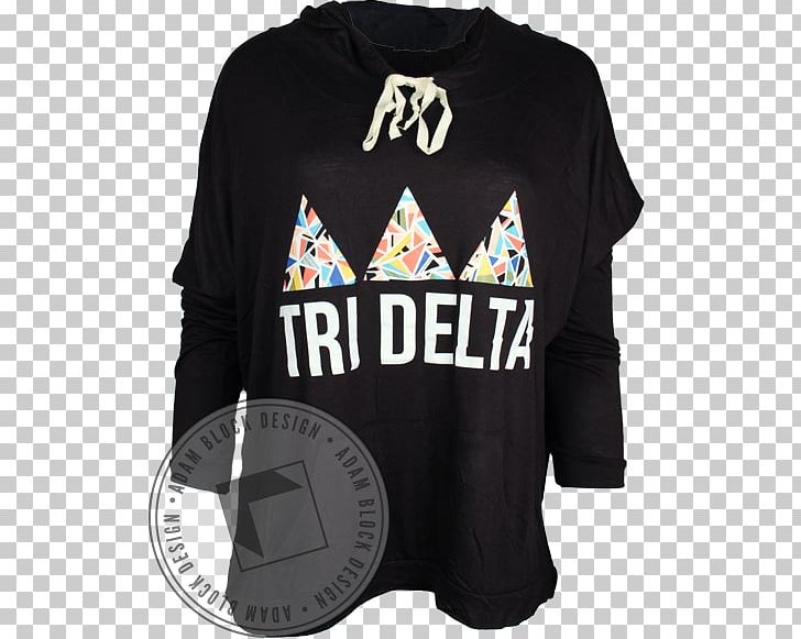 Hoodie T-shirt Sleeve Clothing PNG, Clipart, Black, Bluza, Brand, Clothing, Delta Delta Delta Free PNG Download