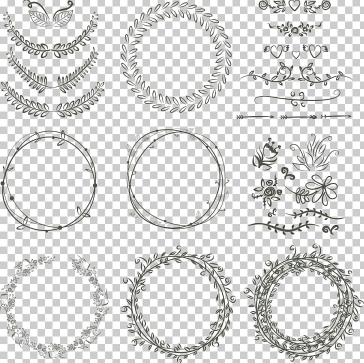 Laurel Wreath Wedding Invitation Drawing Scalable Graphics PNG, Clipart, Black Flowers Ring, Body Jewelry, Cartoon Flowers, Flower, Flowers Free PNG Download