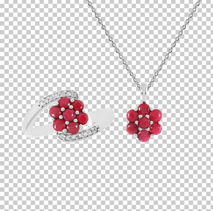 Ruby Necklace Ring Jewellery Bijou PNG, Clipart, Bijou, Body Jewellery, Body Jewelry, Carat, Charms Pendants Free PNG Download