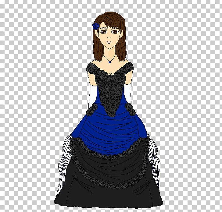 Gown Black Hair Costume Design M PNG, Clipart, Art, Black, Black Hair, Black M, Clothing Free PNG Download