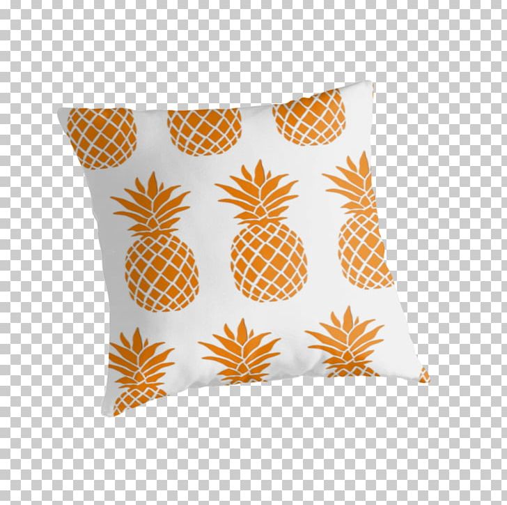 Throw Pillows Cushion Stencil Pattern PNG, Clipart, Cushion, Orange, Orange Pineapple, Pillow, Pineapple Free PNG Download
