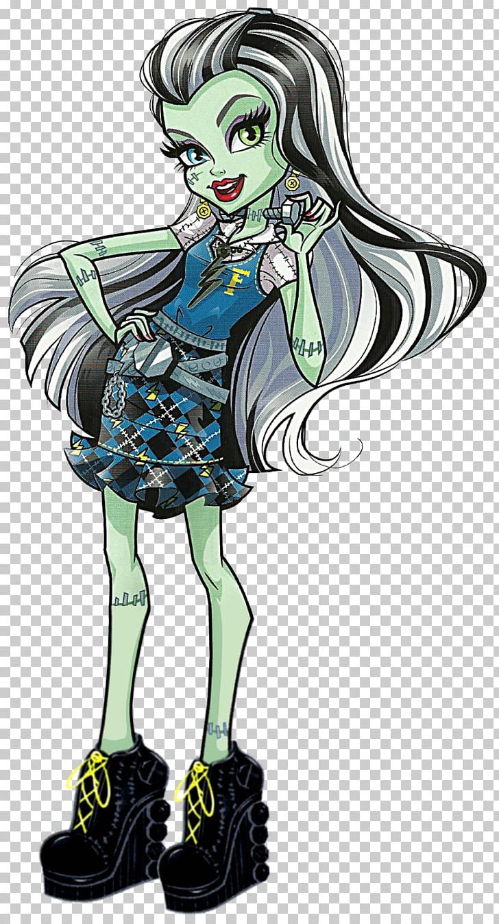 Frankie Stein Monster High Doll Ever After High Barbie PNG, Clipart, Anime, Bratz, Doll, Fashion Illustration, Fictional Character Free PNG Download