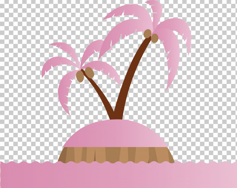 Pink M Meter PNG, Clipart, Beach, Cartoon Tree, Meter, Palm Tree, Pink M Free PNG Download