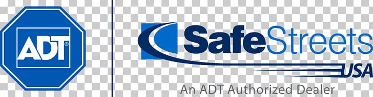 ADT Security Services Security Alarms & Systems Home Security Safe Streets USA PNG, Clipart, Adt, Adt Security Services, Alarm Monitoring Center, Banner, Blue Free PNG Download