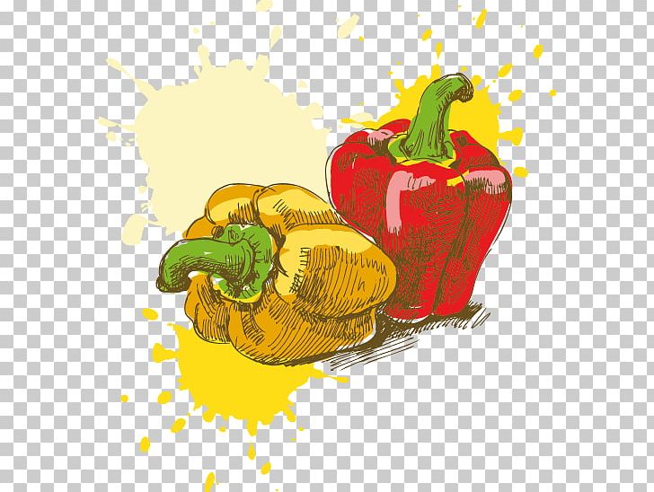 Breakfast Food Drawing Painting PNG, Clipart, Bell Pepper, Breakfast, Encapsulated Postscript, Food, Fruit Free PNG Download