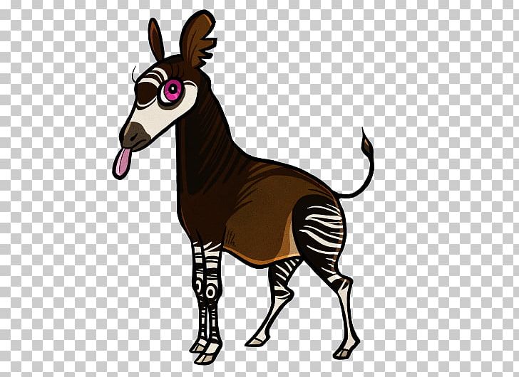 Okapi Mule Cartoon Comics Drawing PNG, Clipart, Cartoon, Comics, Deviantart, Donkey, Drawing Free PNG Download