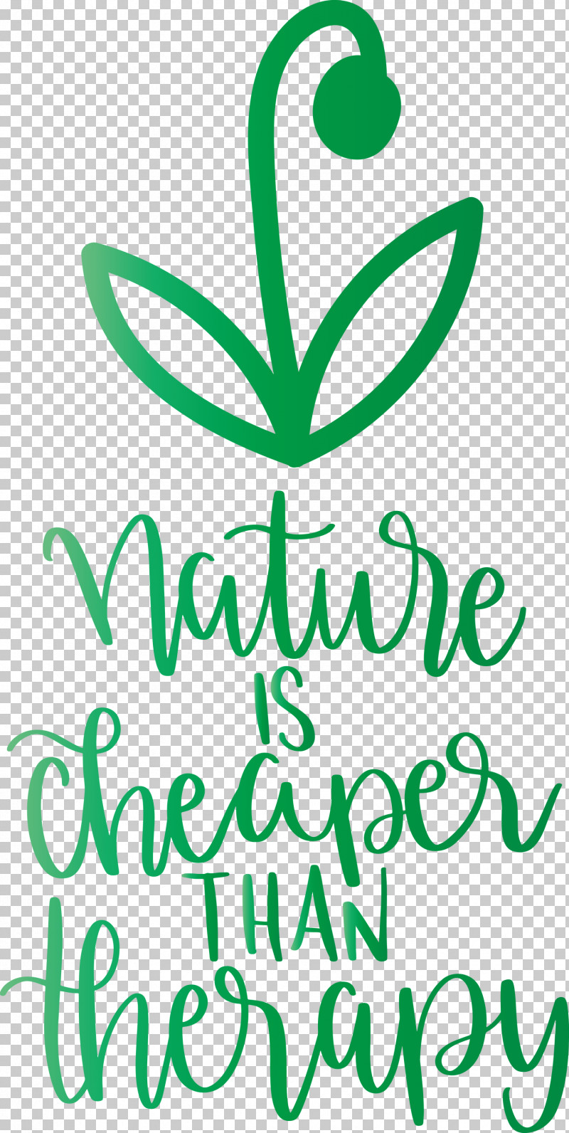 Nature Is Cheaper Than Therapy Nature PNG, Clipart, Flower, Green, Leaf, Line, Line Art Free PNG Download