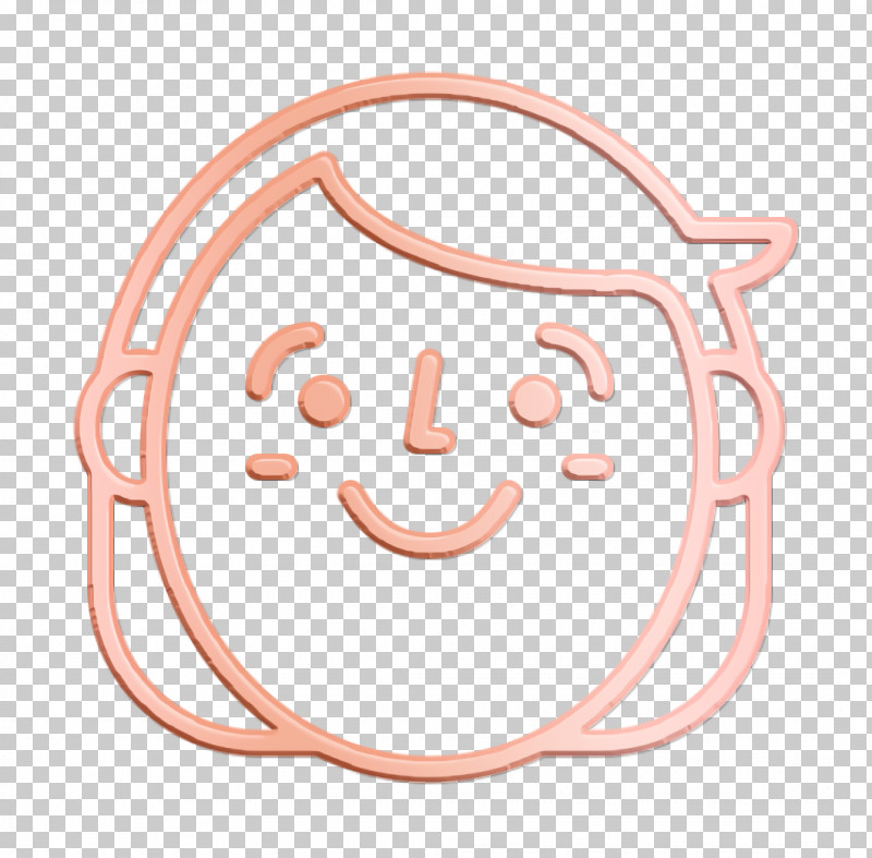 Woman Icon Girl Icon Happy People Outline Icon PNG, Clipart, Commerce, Girl Icon, Gratis, Happy People Outline Icon, Smiley Free PNG Download