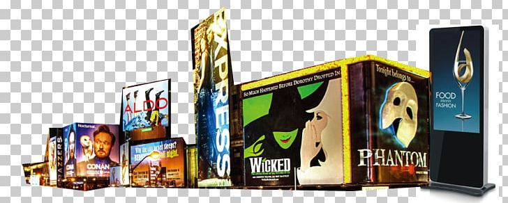 Broadway New York City Advertising Yesup Media Inc. Theatre PNG, Clipart, Advertising, Billboard, Brand, Broadway, Broadway Theatre Free PNG Download