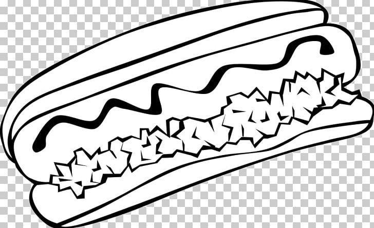 Hot Dog Coloring Book Junk Food PNG, Clipart, Arm, Black And White, Casing, Child, Color Free PNG Download