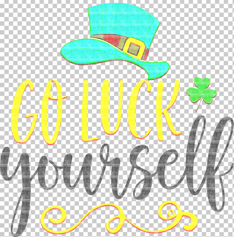Saint Patrick Patricks Day Go Luck Yourself PNG, Clipart, Geometry, Happiness, Line, Logo, M Free PNG Download