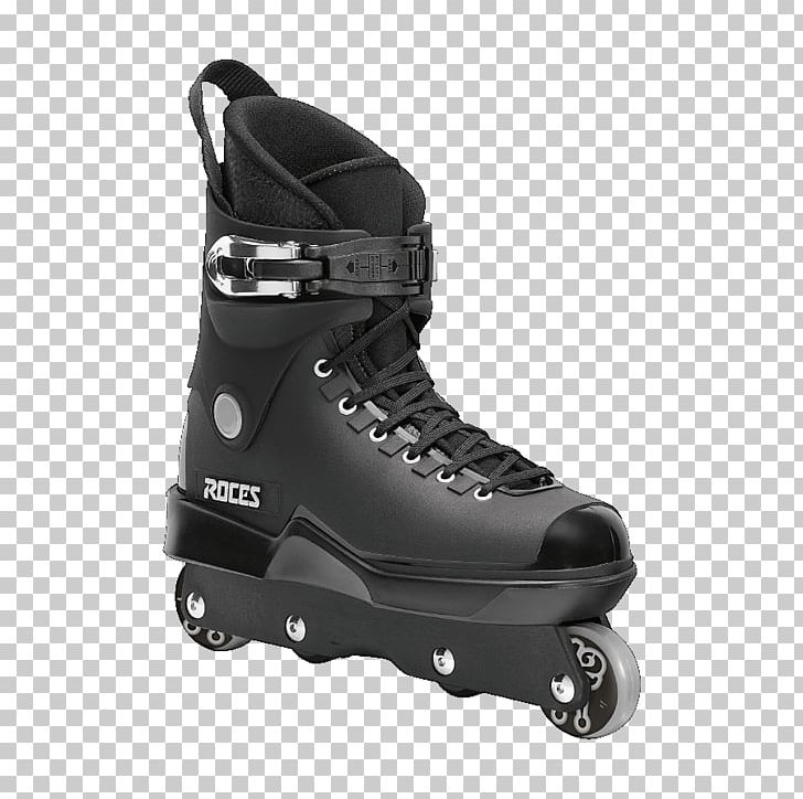 Aggressive Inline Skating In-Line Skates Roces Roller Skating PNG, Clipart, Abec Scale, Aggressive Inline Skating, Black, Footwear, Hiking Shoe Free PNG Download