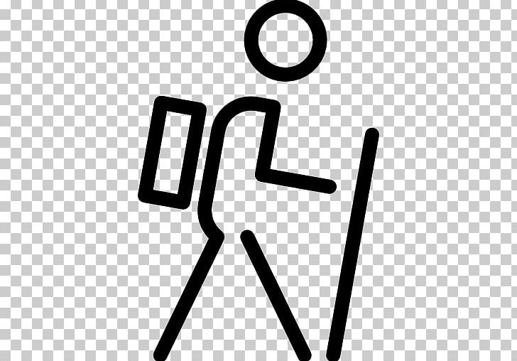 Stick Figure Computer Icons Hiking PNG, Clipart, Area, Backpack, Black And White, Brand, Computer Icons Free PNG Download