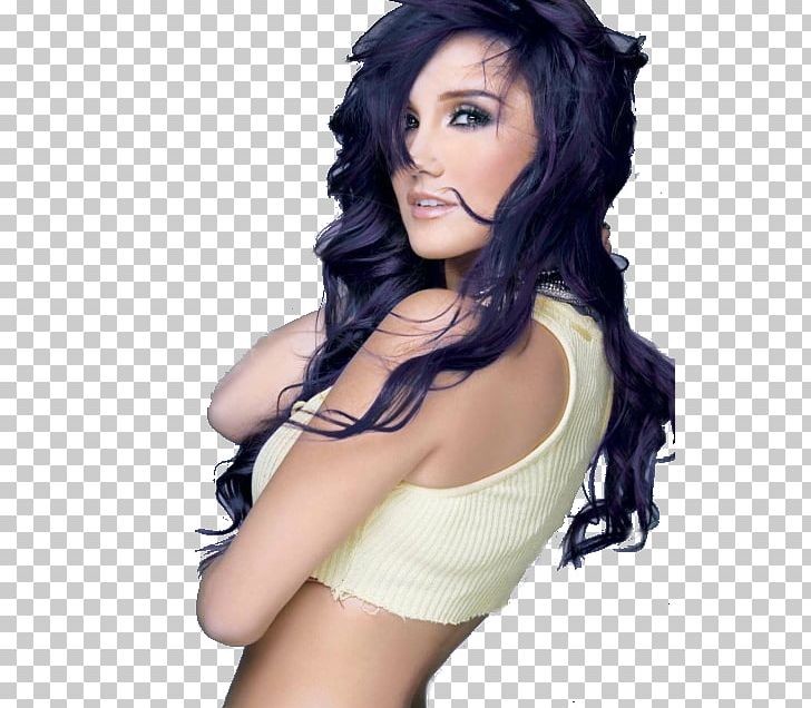 Dulce María Black Hair Rebelde RBD PNG, Clipart, Anahi, Arm, Black Hair, Blue, Brown Hair Free PNG Download