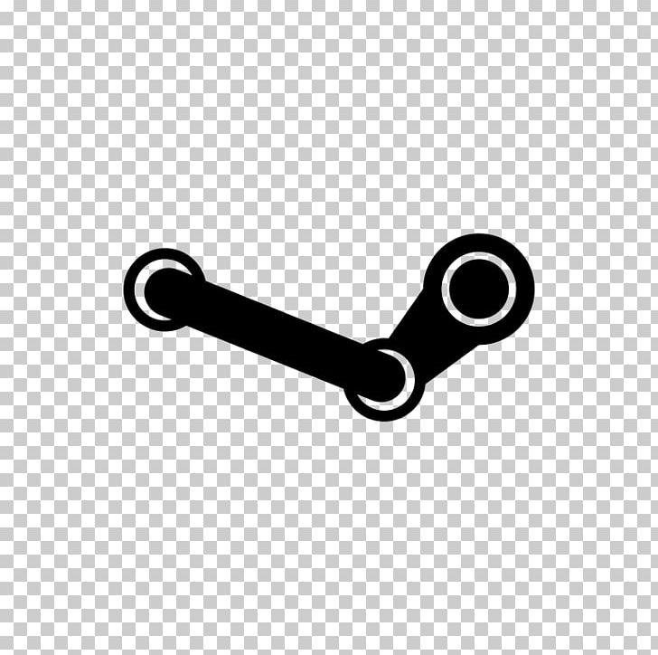 Steam Computer Icons Valve Corporation Video Game Desktop PNG, Clipart, Angle, Black And White, Computer Icons, Desktop Wallpaper, Digital Distribution Free PNG Download