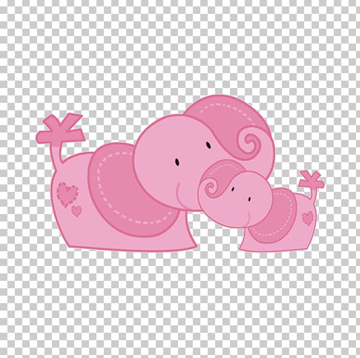 Cartoon Elephant Illustration PNG, Clipart, Animal, Animals, Baby, Baby Clothes, Baby Girl Free PNG Download