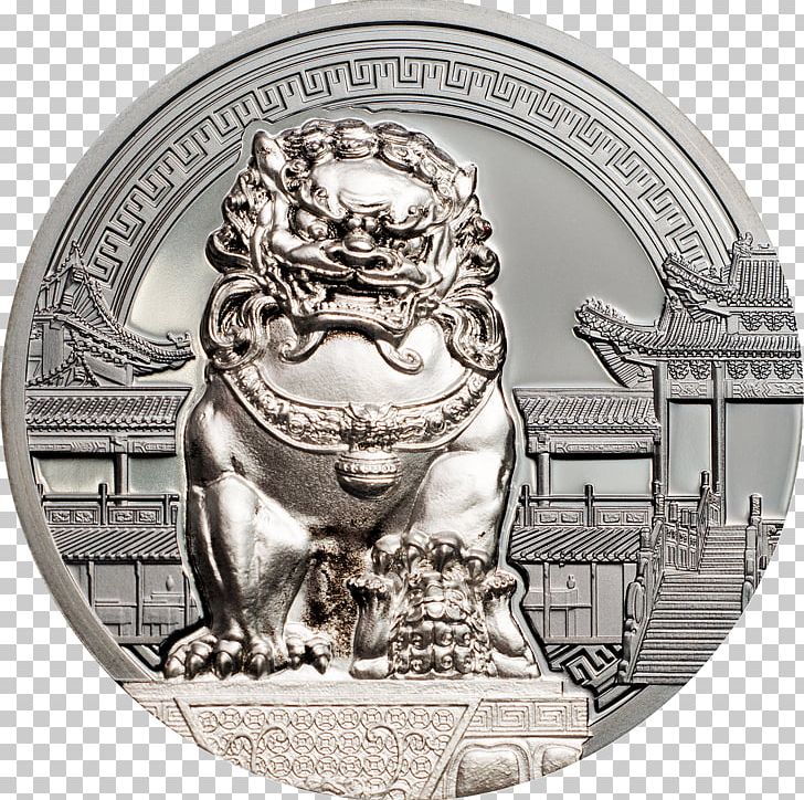 Silver Coin Chinese Guardian Lions PNG, Clipart, 10 Dollars, Apmex, Chinese, Chinese Guardian Lions, Coin Free PNG Download