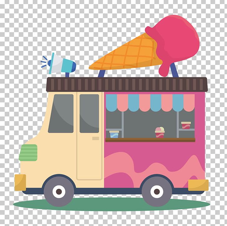 Ice Cream Van Car PNG, Clipart, Cars, Cream Vector, Delivery Truck, Designer, Download Free PNG Download