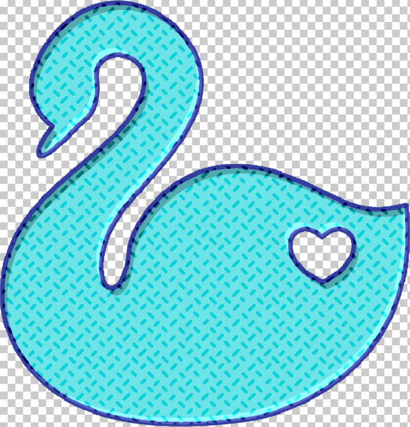 Swan Icon Swan With A Heart Symbol Of Fidelity Icon Love Is In The Air Icon PNG, Clipart, Animals Icon, Biology, Fish, Geometry, Line Free PNG Download