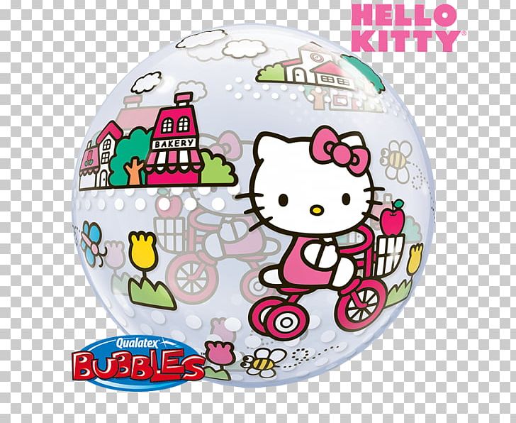 Hello Kitty Balloon Birthday Bubble Party PNG, Clipart, Area, Ball, Balloon, Birthday, Bubble Free PNG Download