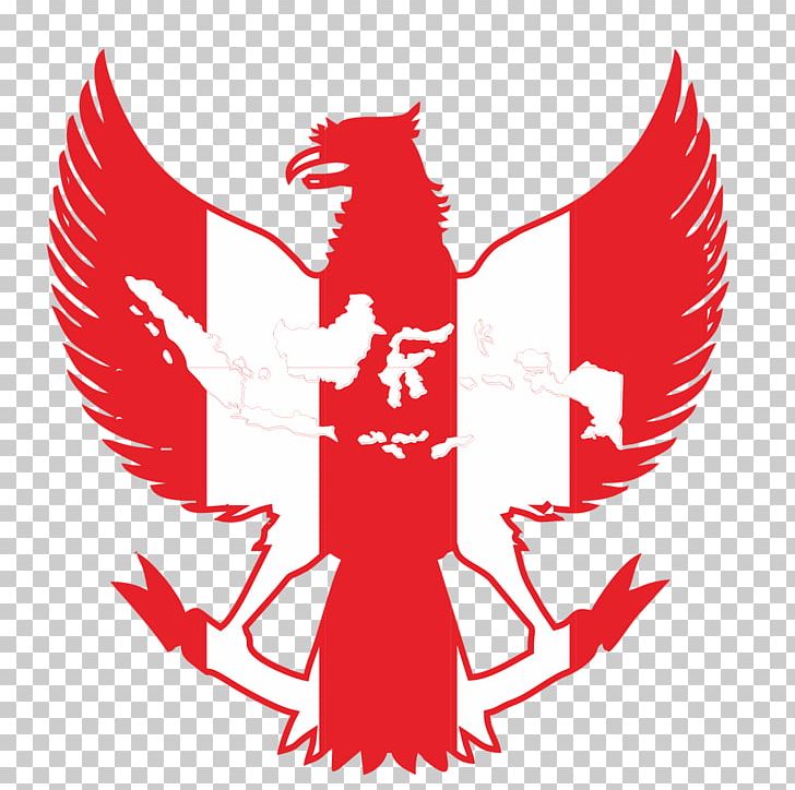 Indonesia National Under-19 Football Team Garuda National Emblem Of Indonesia PNG, Clipart, Black And White, Cdr, Fictional Character, Garuda, Indonesia Free PNG Download