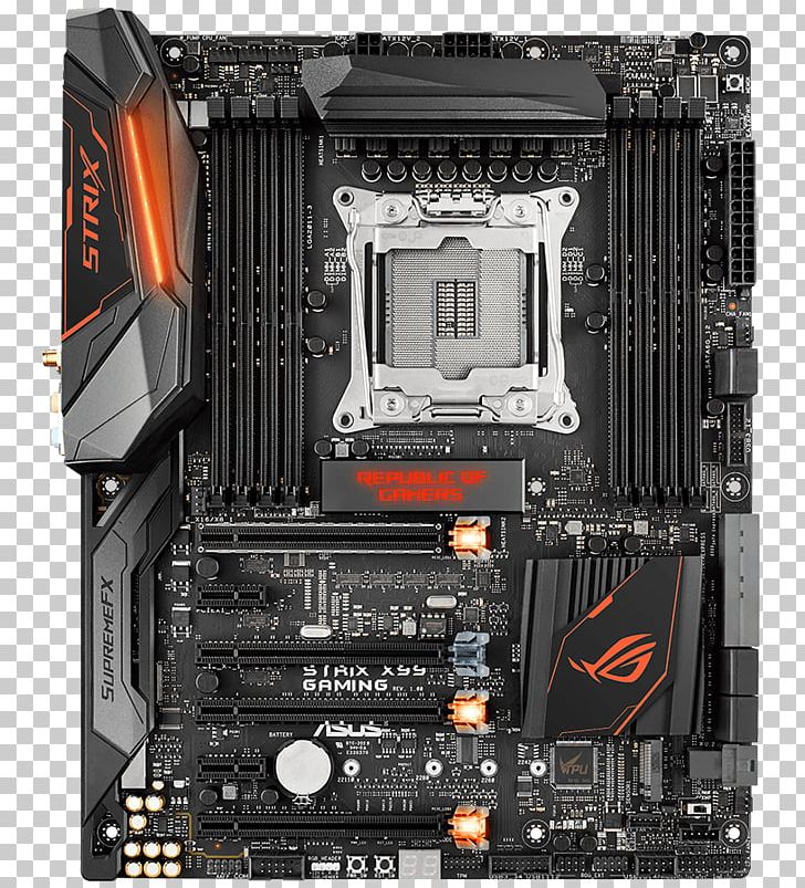 Intel Motherboard LGA 2011 Republic Of Gamers ASUS PNG, Clipart, Asus, Atx, Central Processing Unit, Computer, Computer Component Free PNG Download
