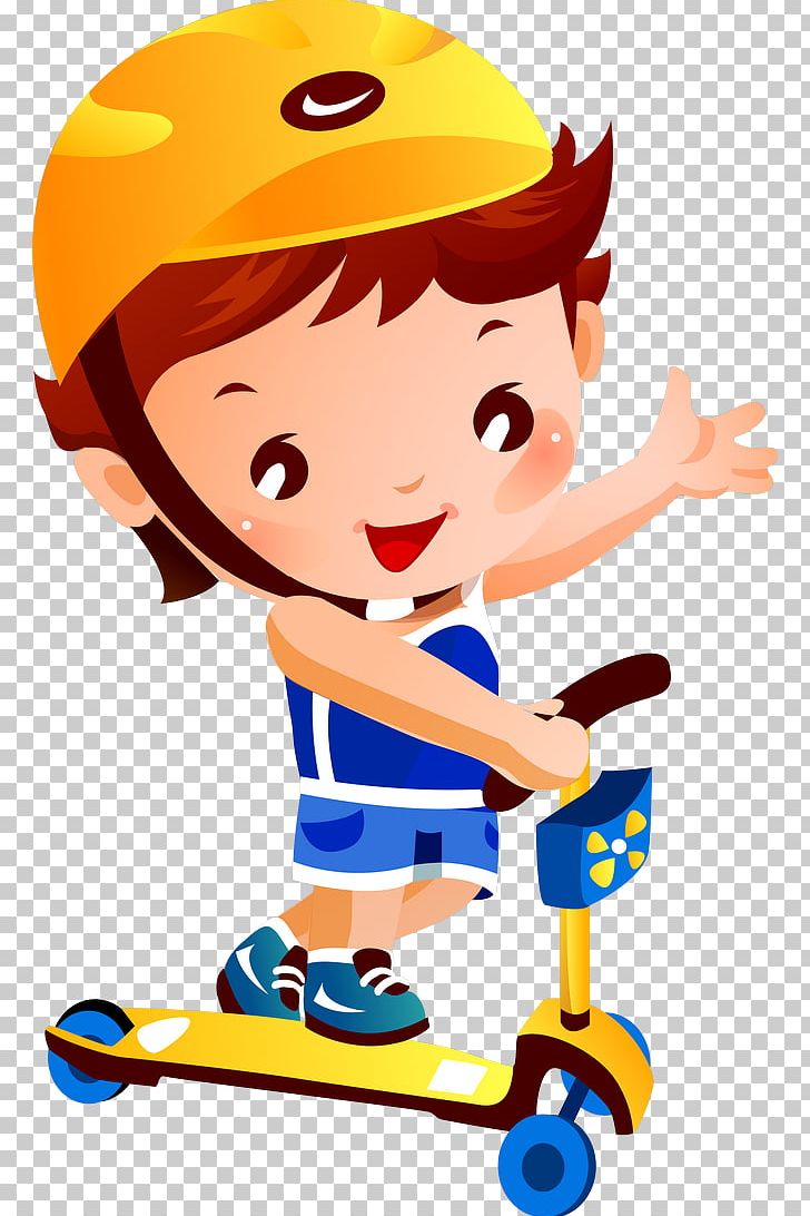Kick Scooter Child PNG, Clipart, Area, Art, Artwork, Boy, Cartoon Free PNG Download
