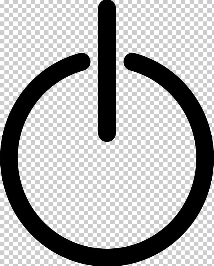 Power Symbol PNG, Clipart, Area, Black And White, Circle, Computer Icons, Electrical Switches Free PNG Download