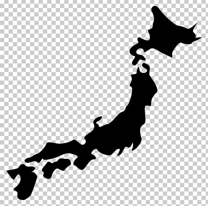 Japanese Archipelago Map PNG, Clipart, Black, Black And White, Blank Map, Carnivoran, Dog Like Mammal Free PNG Download