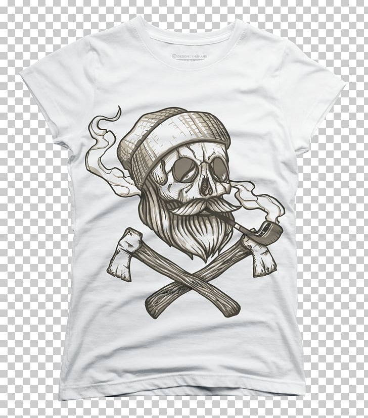 Printed T-shirt Hoodie Skull PNG, Clipart, Black, Bluza, Bone, Clothing, Crew Neck Free PNG Download